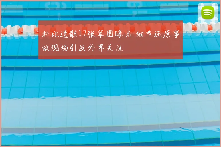 科比遗骸17张草图曝光 细节还原事故现场引发外界关注